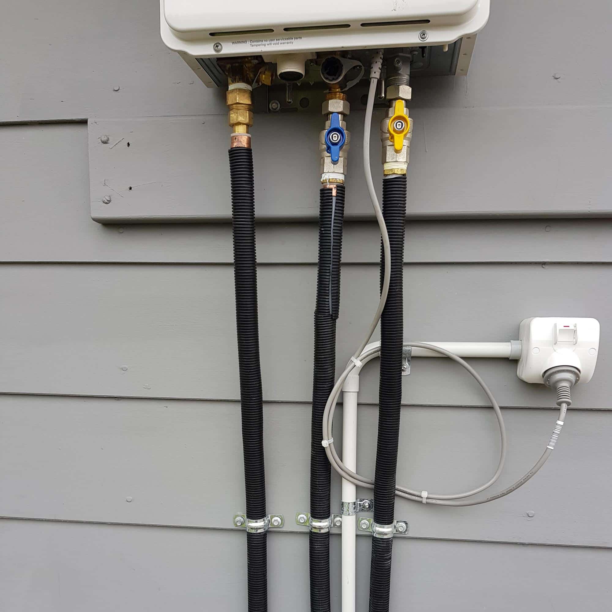 Cape Plumbing gas fitting rinnai connection
